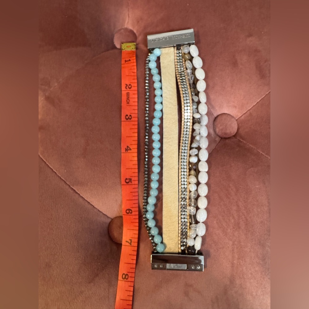 Victoria Emerson Blue Multi-Strand Bracelet - Picture 3 of 3